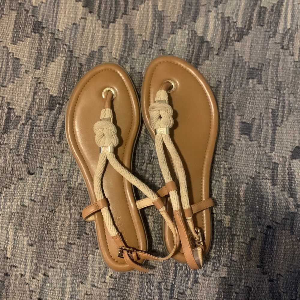 Michael Kors Nautical Holly Rope Sandals in Size 8.5